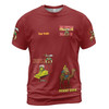 Custom Temple Name Nobles 1983 Mystic Shrine AEAONMS Pharaoh Warrior Freemasonry 3D T-shirt Size S-5XL