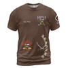 Custom Temple Name Nobles Mystic Shrine AEAONMS Desert Warrior Freemasonry 3D T-shirt Size S-5XL