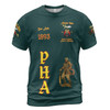 Custom Temple Name Nobles Mystic Shrine AEAONMS Kaaba Guardian PHA 1893 Freemasonry 3D T-shirt Size S-5XL