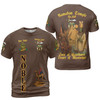 Custom Temple Name Nobles Mystic Shrine AEAONMS Ra And Anubis Nile Freemasonry 3D T-shirt Size S-5XL