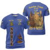 Custom Temple Name Nobles Mystic Shrine AEAONMS Ra And Anubis Nile Freemasonry 3D T-shirt Size S-5XL