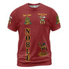 Custom Temple Name Nobles Mystic Shrine AEAONMS Anubis Nile Freemasonry 3D T-shirt Size S-5XL