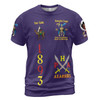 Custom Temple Name Nobles Mystic Shrine AEAONMS Kaaba Guardian PHA Freemasonry 3D T-shirt Size S-5XL