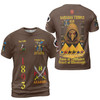 Custom Temple Name Nobles Mystic Shrine AEAONMS Kaaba Guardian PHA Freemasonry 3D T-shirt Size S-5XL
