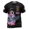 Personalized Court Name DOI Daughters Of Isis Purple Lady Shriners AEAONMS3D T-shirt Size S-5XL