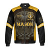 Personalized Lodge Name Freemasonry 2B1 ASK1 Faith Hope Charity 3 Degrees of light 3D Bomber Jacket Size S-5XL