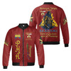 Custom Temple Name Nobles Mystic Shrine AEAONMS Desert Assassin Freemason 3D Bomber Jacket Size S-5XL