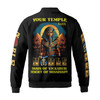 Custom King Of The Desert Shriner Nobles Mystic Ancient 3D Bomber Jacket Size S-5XL