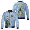 Personalized Court Name DOI Egyptian Ancient Goddess Crown of Eternity 3D Bomber Jacket Size S-5XL