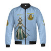 Personalized Court Name DOI Egyptian Ancient Goddess Crown of Eternity 3D Bomber Jacket Size S-5XL