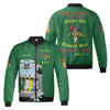 Custom Chapter Name OES Order of the Eastern Star Masonic The light connection 3D Bomber Jacket Size S-5XL