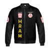 Custom Chapter Name Holy Royal Arch Masonic Keystone York Rite Freemasonry 3D Bomber Jacket Size S-5XL