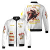 Personalized Temple Name Nobles Mystic Shrine AEAONMS Born Man Created A Noble Freemasonry 3D Bomber Jacket Size S-5XL