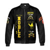 Personalized Temple Name Nobles Mystic Shrine AEAONMS Camel Walking Freemasonry 3D Bomber Jacket Size S-5XL