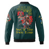 Custom Temple Name Nobles Mystic Shrine AEAONMS Warrior Freemasonry 3D Bomber Jacket Size S-5XL