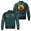 Custom Temple Name Nobles Mystic Shrine AEAONMS PHAraoh King of Desert Pyramids 3D Bomber Jacket Size S-5XL