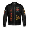 Custom Temple Name Nobles Mystic Shrine AEAONMS Pyramid and Camel Freemasonry 3D Bomber Jacket Size S-5XL