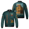Custom Temple Name Nobles Mystic Shrine AEAONMS Pyramid and Camel Freemasonry 3D Bomber Jacket Size S-5XL