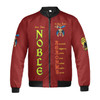 Custom Temple Name Nobles Mystic Shrine AEAONMS Pharaoh Pyramids Legendary Freemasonry 3D Bomber Jacket Size S-5XL