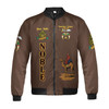 Custom Temple Name Nobles Mystic Shrine AEAONMS Ra And Anubis Nile Freemasonry 3D Bomber Jacket Size S-5XL