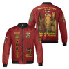 Custom Temple Name Nobles Mystic Shrine AEAONMS Ra And Anubis Nile Freemasonry 3D Bomber Jacket Size S-5XL