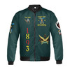 Custom Temple Name Nobles Mystic Shrine AEAONMS God of Wisom PHA Freemasonry 3D Bomber Jacket Size S-5XL