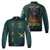 Custom Temple Name Nobles Mystic Shrine AEAONMS God of Wisom PHA Freemasonry 3D Bomber Jacket Size S-5XL