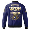 Custom Name Lodge Name Fremasonry We Meet Upon The Level Masonic Bomber Jacket