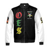 Custom Chapter Name OES Order Of The Eastern Star Sisterhood 3D Bomber Jacket Size S-5XL
