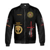 Customize Name Knights Templar Past Eminent Grand Commander 40 Miles Club Freemasonry 3D Bomber Jacket Size S-5XL