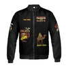 Custom Temple Name Nobles 1983 Mystic Shrine AEAONMS Pharaoh Warrior Freemasonry 3D Bomber Jacket Size S-5XL