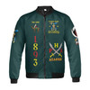Custom Temple Name Nobles Mystic Shrine AEAONMS Kaaba Guardian PHA Freemasonry 3D Bomber Jacket Size S-5XL