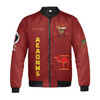 Custom Temple Name Nobles Mystic Shrine AEAONMS Temple Scene 3D Bomber Jacket Size S-5XL