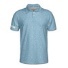 Personalized Name Light Blue Golf Pattern Men's Polo Shirt S-5XL
