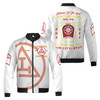 Custom Name Royal Arch Masonry York Rite Freemasonry 3D Bomber Jacket Size S-5XL
