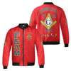 Personalized Lodge Name F&AM Prince Hall Mason Father Of All Freemasonry 3D Bomber Jacket Size S-5XL