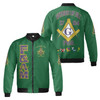 Personalized Lodge Name F&AM Prince Hall Mason Father Of All Freemasonry 3D Bomber Jacket Size S-5XL
