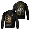 Customize Name Lodge Name I Am Mason I Believe In God Freemasonry 3D Bomber Jacket Size S-5XL