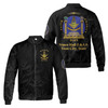 Personalized Name Past Master F&AM PHA Faith Hope Charity Freemason 3D Bomber Jacket Size S-5XL