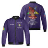 Customized Name Order Of The Eastern Star OES Permissiom To Shine Fatal Diva 3D Bomber Jacket Size S-5XL