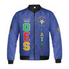 Customized Name 1850 OES FATAL Sister Eyes Mask Order Of The Eastern Star Pentagon Down 3D Bomber Jacket Size S-5XL