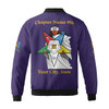 Customized Name 1850 OES FATAL Sister Eyes Mask Order Of The Eastern Star Pentagon Down 3D Bomber Jacket Size S-5XL