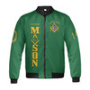 Personalized Lodge Name Faith Hope Charity PHA Prince Hall Affiliation Freemasonry 3D Bomber Jacket Size S-5XL