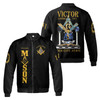 Personalized Lodge Name Faith Hope Charity PHA Prince Hall Affiliation Freemasonry 3D Bomber Jacket Size S-5XL