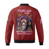 Personalized Court Name DOI Daughters Of Isis Purple Lady Shriners AEAONMS 3D Bomber Jacket Size S-5XL