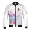 Personalized Court Name DOI Daughters Of Isis Purple Lady Shriners AEAONMS 3D Bomber Jacket Size S-5XL