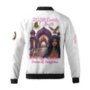 Personalized Court Name DOI Daughters Of Isis Purple Lady Shriners AEAONMS 3D Bomber Jacket Size S-5XL