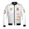 Custom Temple Name Nobles Mystic Shrine AEAONMS By the River Freemasonry 3D Bomber Jacket Size S-5XL