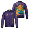Custom Temple Name Nobles Mystic Shrine AEAONMS By the River Freemasonry 3D Bomber Jacket Size S-5XL