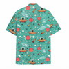 Funny Alien Cat in UFO Space Summer Hawaiian Shirt S-5XL